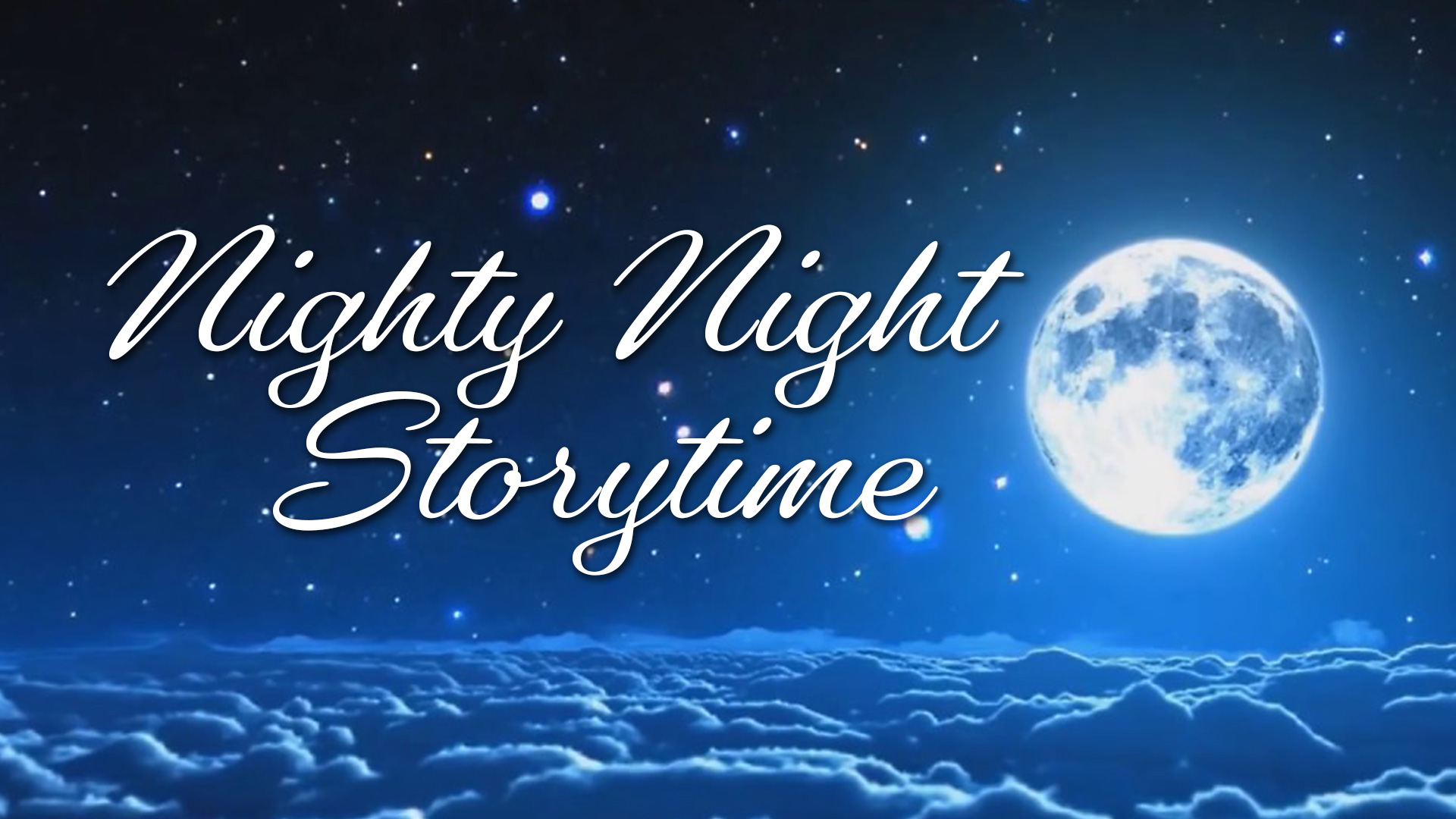 Image of Nighty Night Storytime graphic.