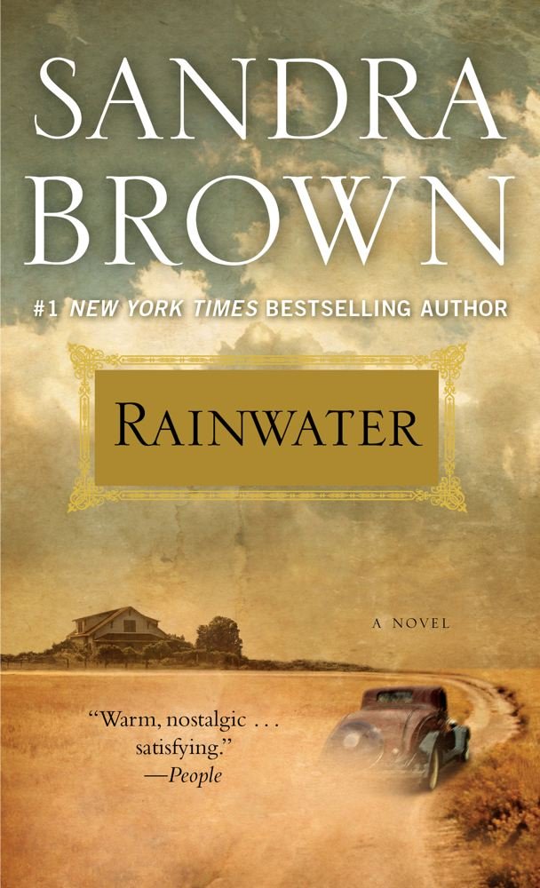 Rainwater by Sandra Brown Cover