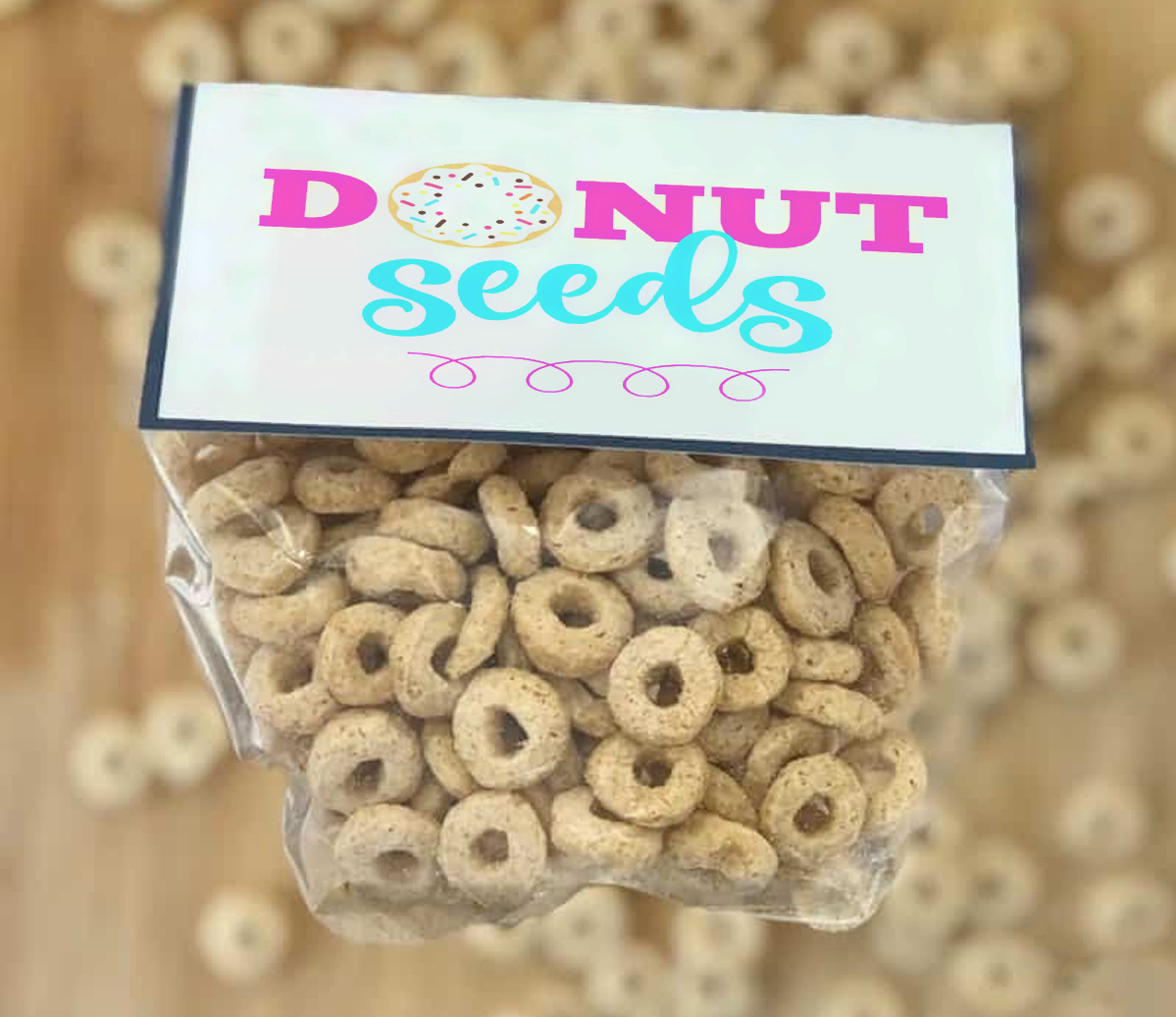 donut seeds packet