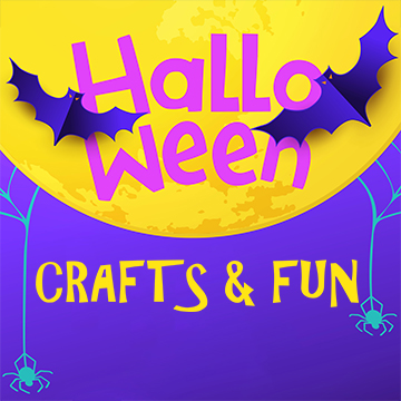 Make Halloween Crafts and Play Games