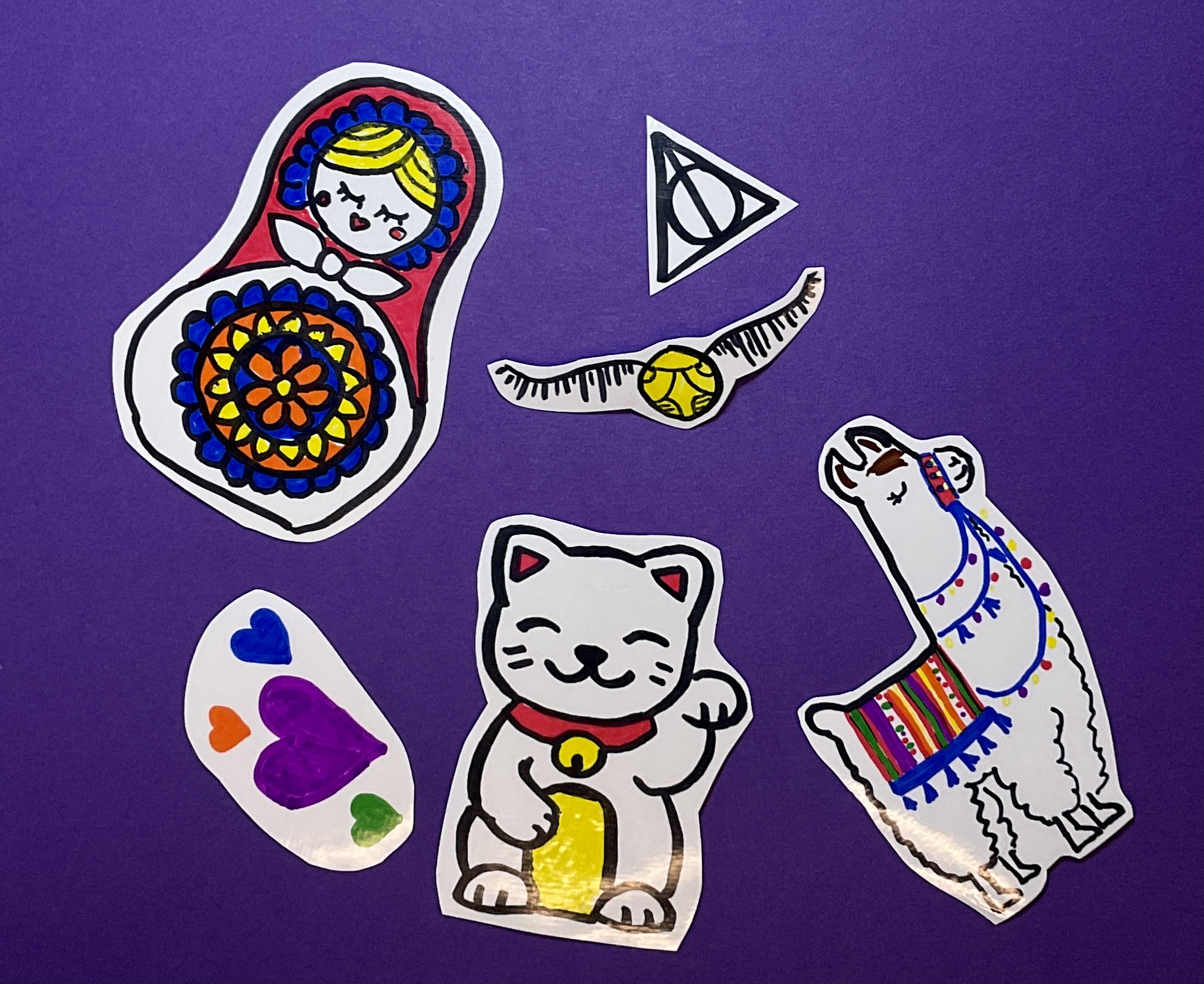 Image of stickers