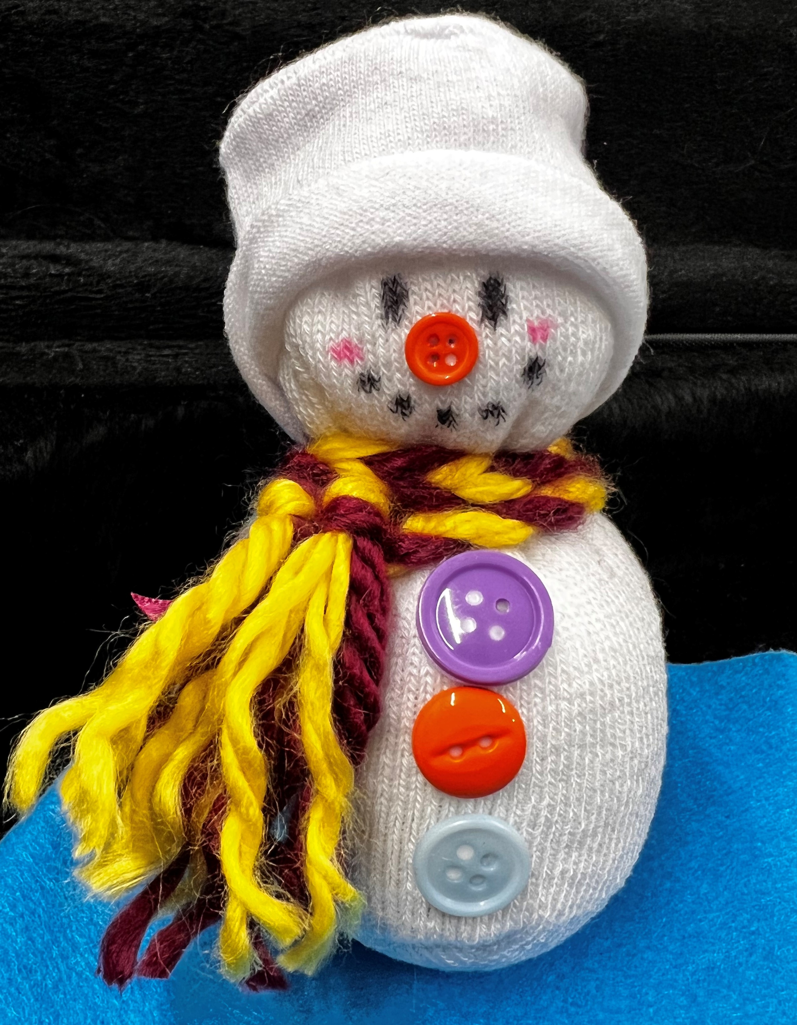 sock snowman 