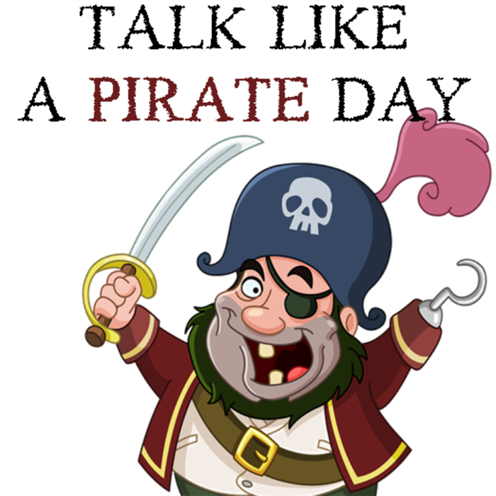 Image of a pirate. 