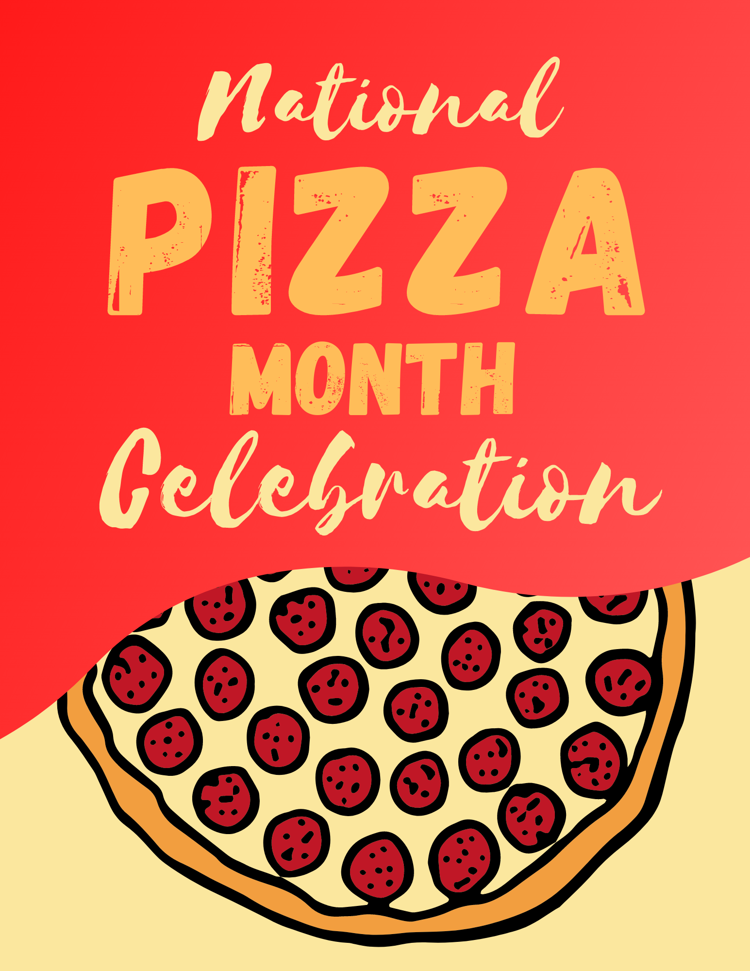 National Pizza Month Celebration