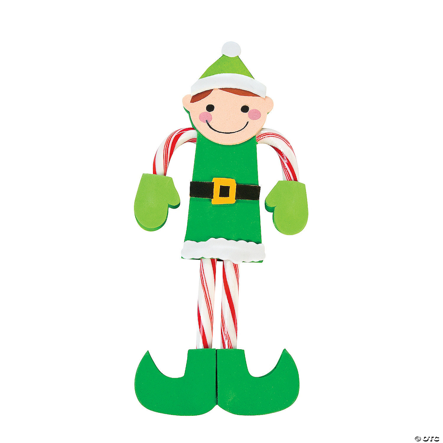 Image of candy cane elf