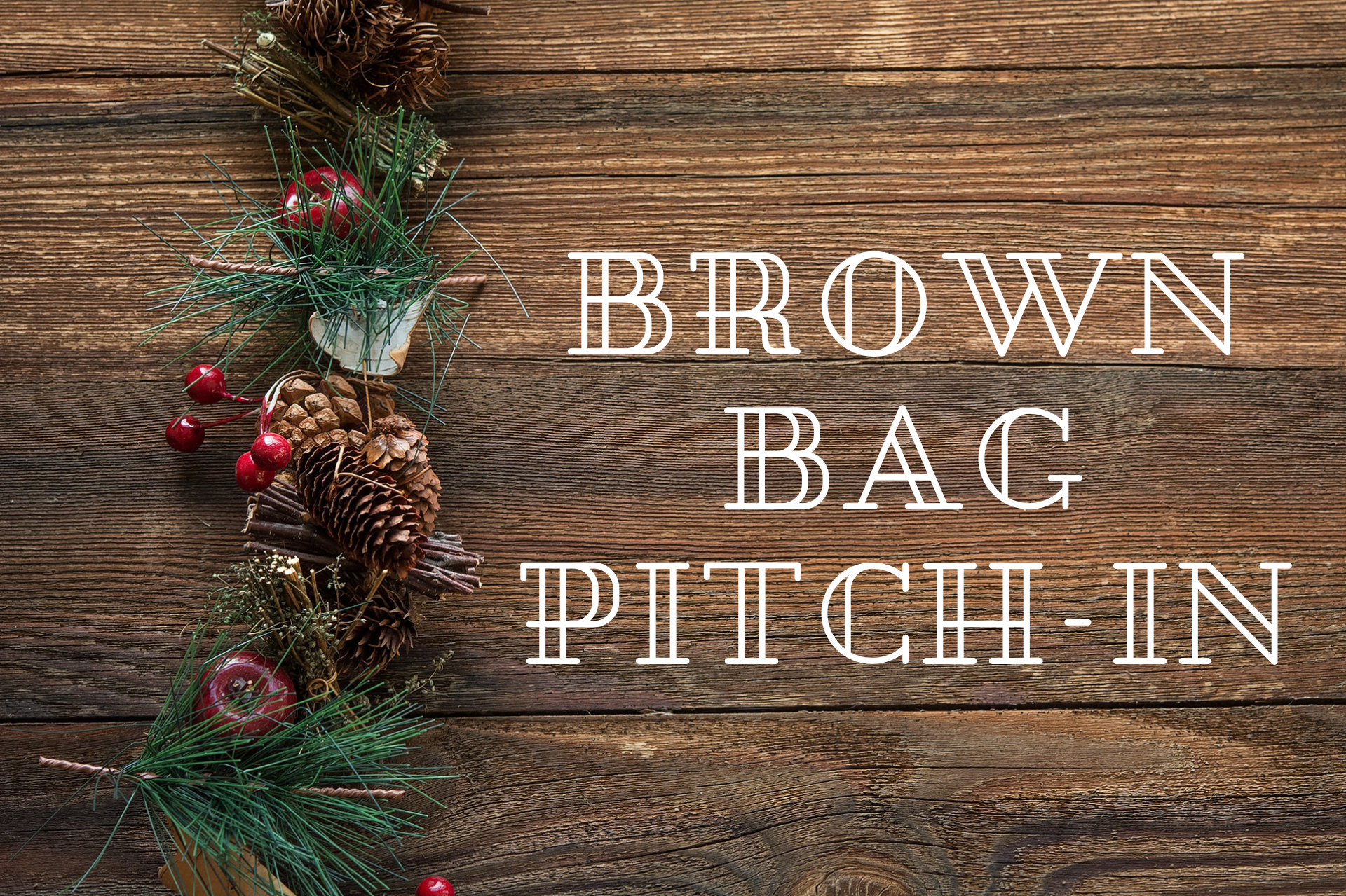 Brown Bag Pitch In