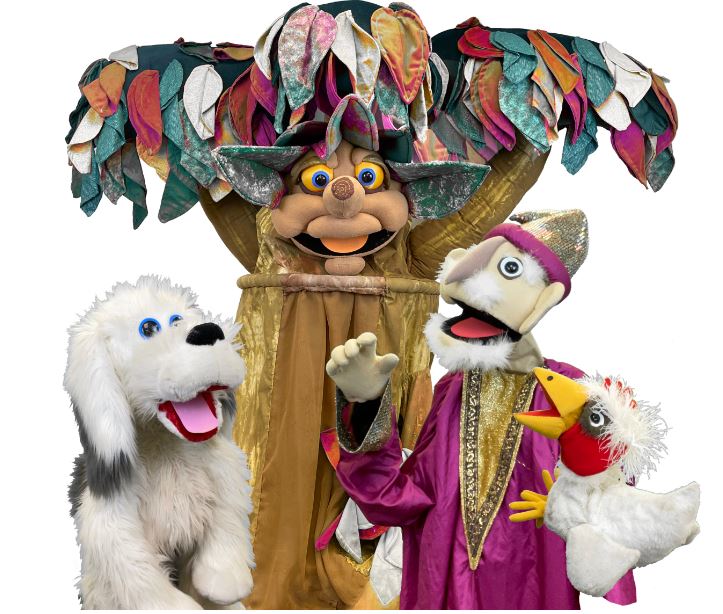 Image of Mapcap puppets. 