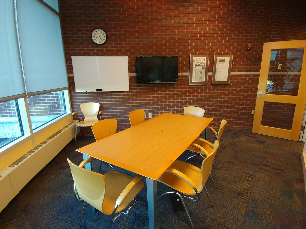 Daily Reporter Study Room at the Greenfield Library