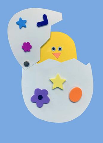 Peek-a-Boo Chick Craft