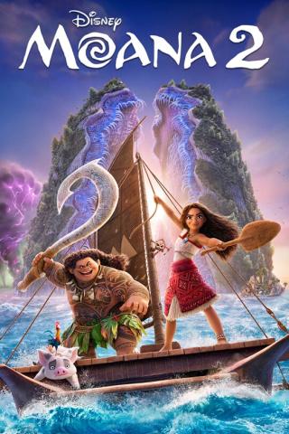 Cover of the Disney movie Moana 2.