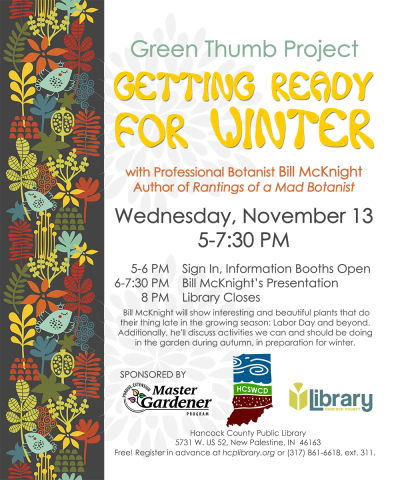 Green Thumb Project Getting Ready for Winter