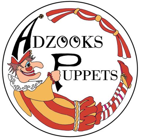 Adzooks Puppets logo.