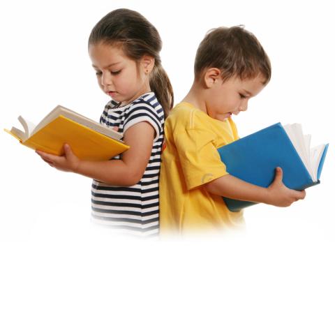 Children reading