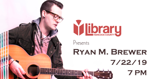 Ryan M. Brewer at the Library in Greenfield