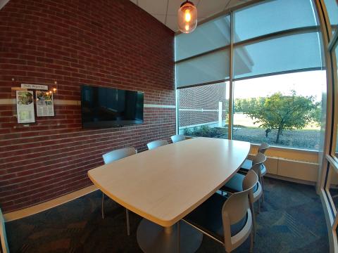 Study room table and chairs