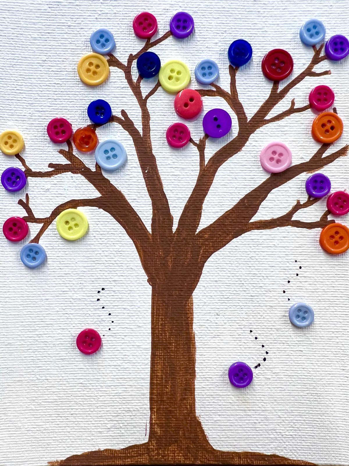 button tree