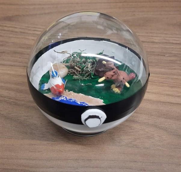 pokéball terrarium