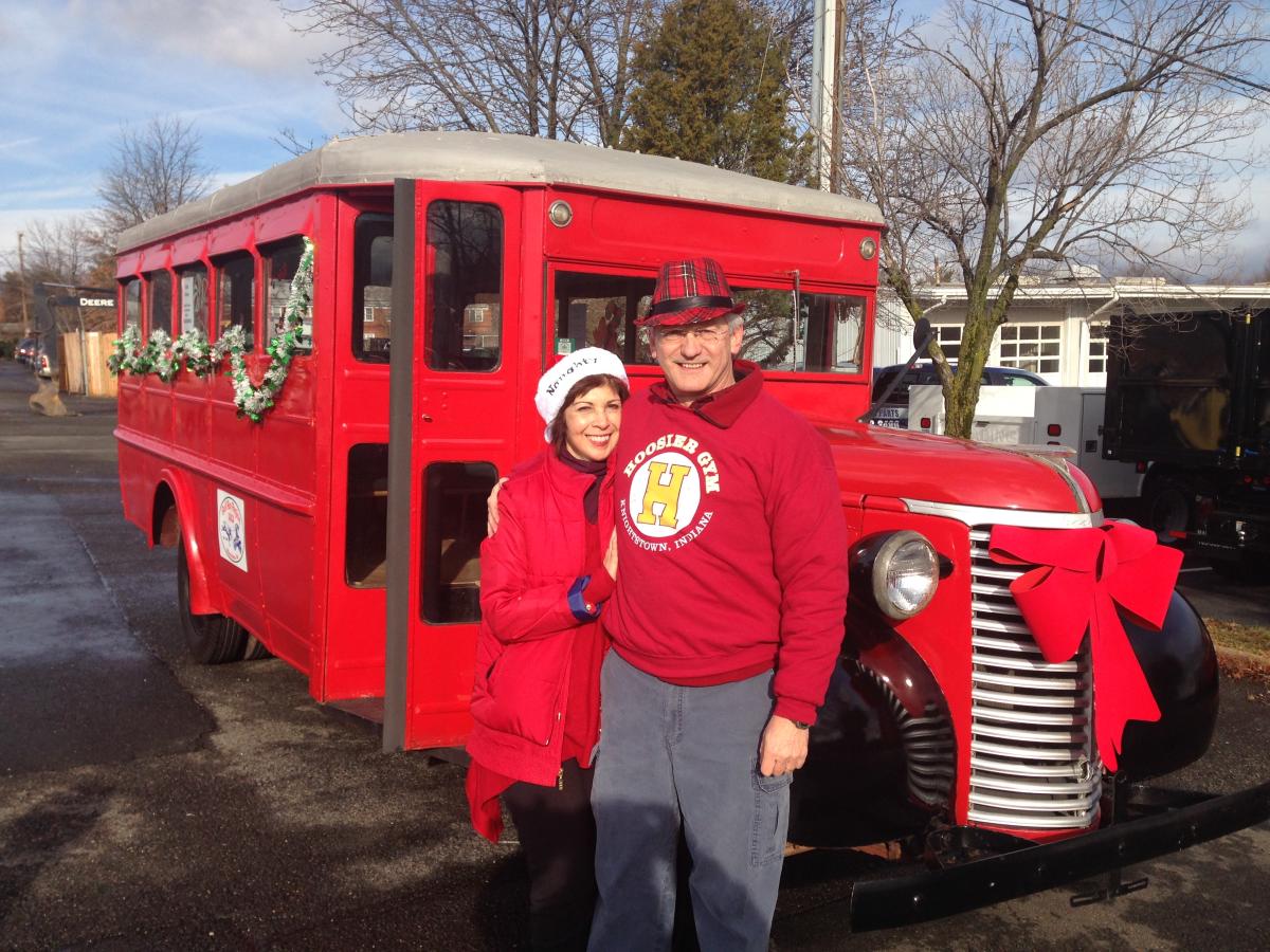 Darryll Baker and Hoosiers Bus