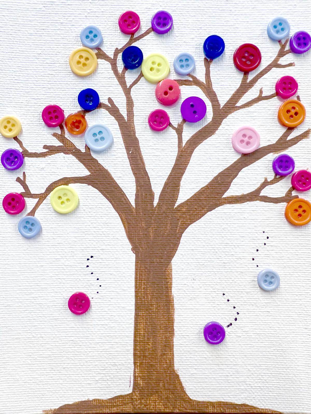 Button Tree from a Kit