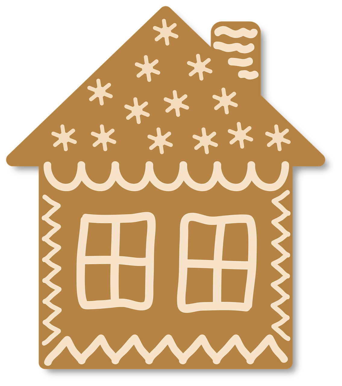 An image of a gingerbread house